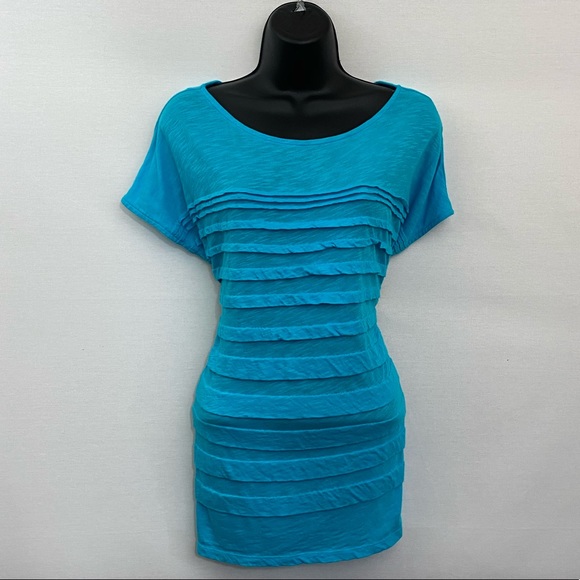 Liz Claiborne Tops - Liz Claiborne Teal Blouse Size XL